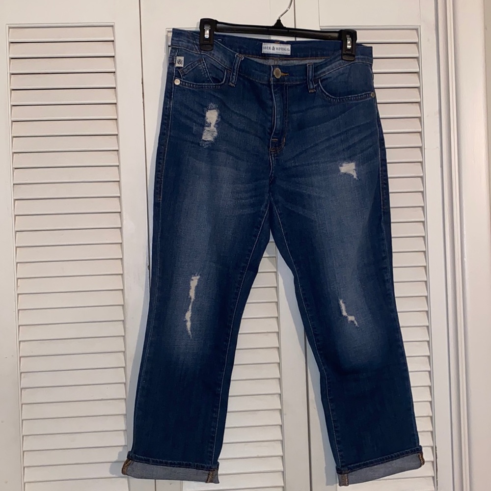 Rock and Republic straight leg ankle length